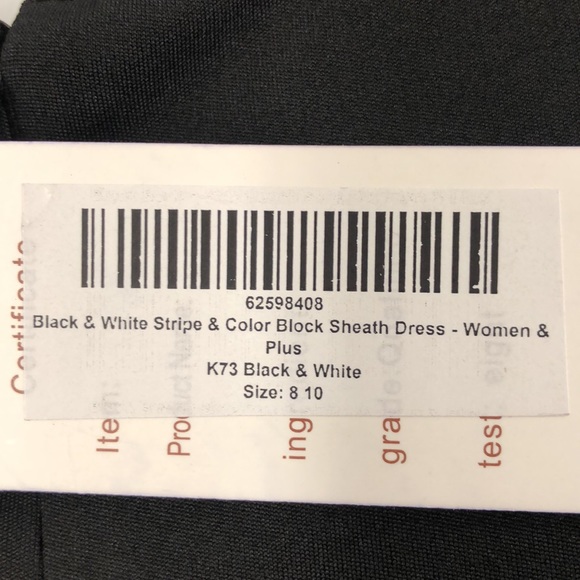 Mike Is Color block Long Sleeve Sheath Dress Women’s Large Multi - Picture 9 of 9